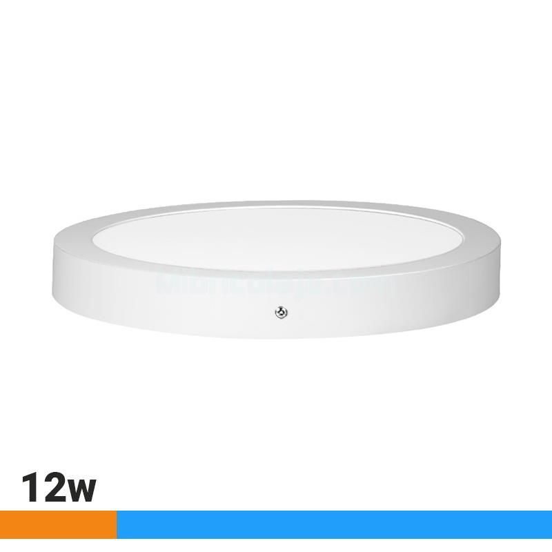 Downlight circular sobrepuesto 12W