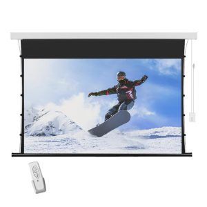 Pantalla proyección motorizada