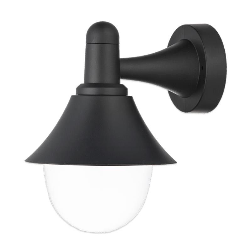 Farol plástico reversible negro Serie Morella AM130865