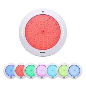 Foco LED piscina sobre pared 25W