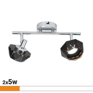 aplique led 2 focos