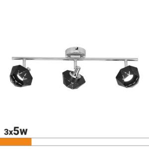 Aplique LED 3 focos