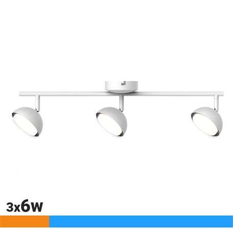 Aplique LED 3 focos Serie Crome 3x6W AM130682