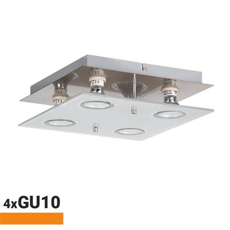 aplique led 4 focos