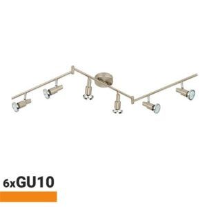 aplique led 6 focos