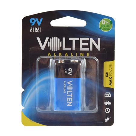 Pila alcalina Blister 1 PC 6LR61/9V VL1156