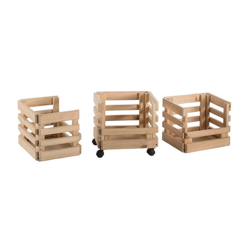 Carro pino macizo Evolution 90X38X30CM EV3CAR99