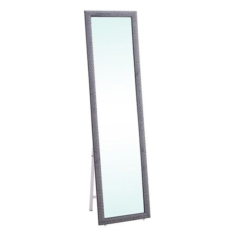Espejo Mod. Cardiff negro 149X38CM