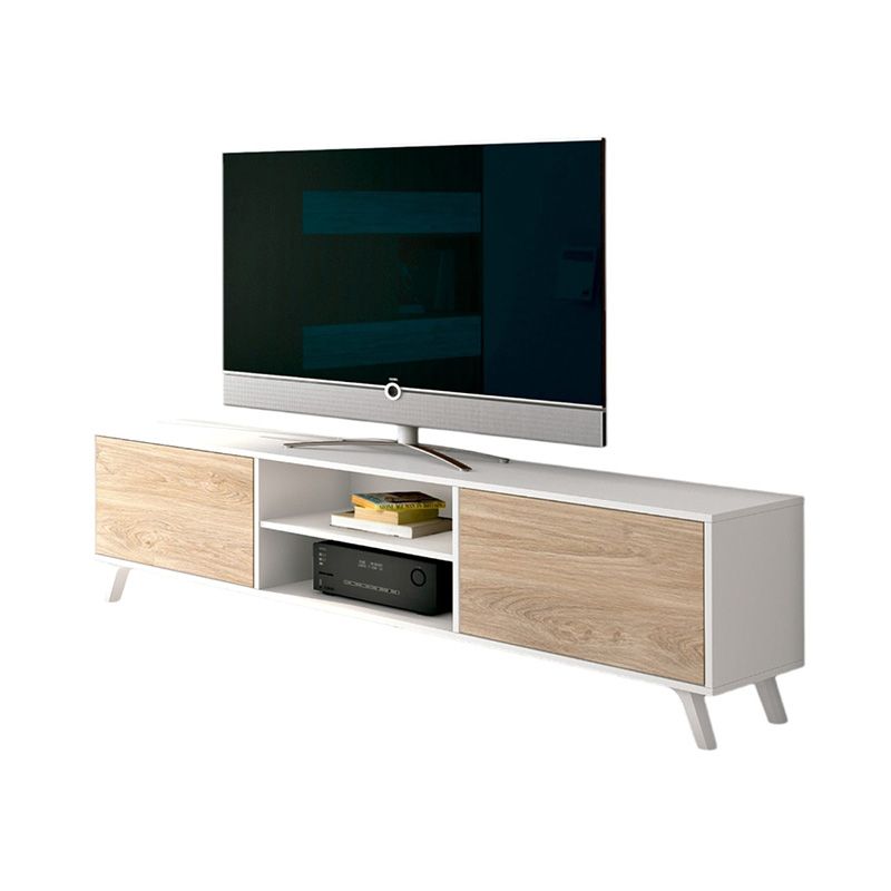 Mueble Bajo TV Mod. Soto BLA-RO 180X50X39,6CM