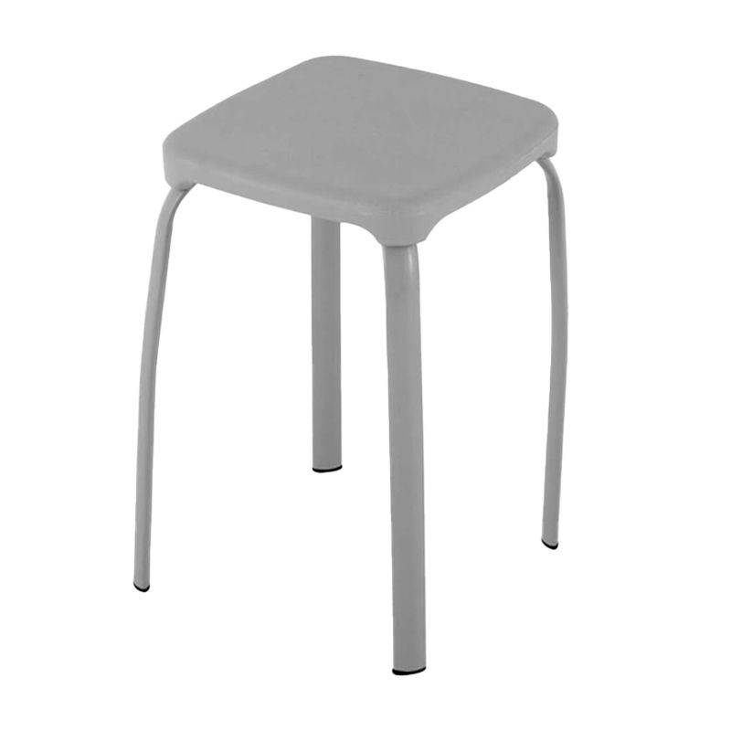 Taburete gris Mod. Lama 45X29X29CM