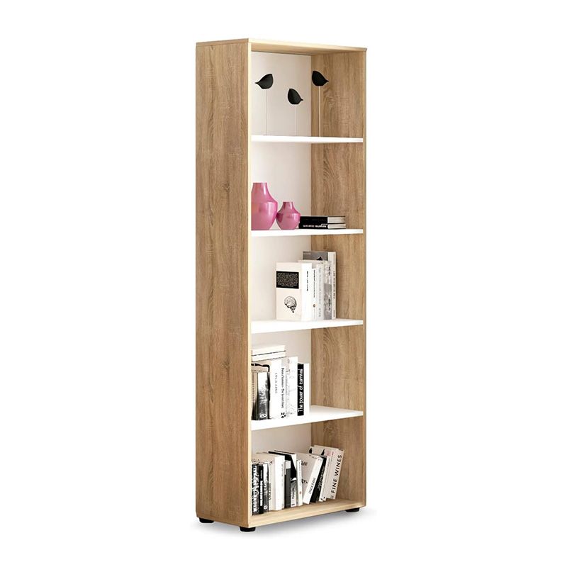 Estantería 5 baldas 182X60X29,4CM Mod. Champion cambrian blanco