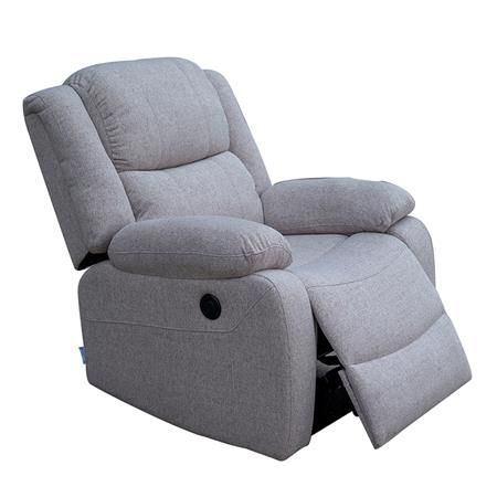 Butaca reclinable relax eléctrica Mod. Gravita 81X93X103CM beige MO1154
