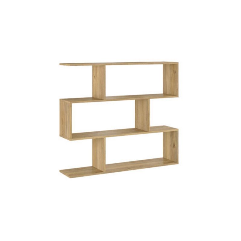 Estantería asimétrica baja Mod. Aura mauvella 96,3X110X24,6CM