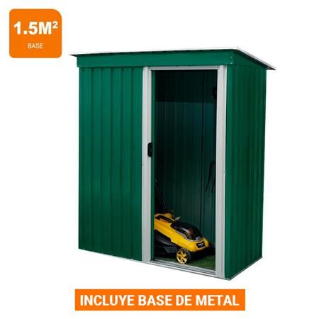 Caseta de metal con puerta corredera 89X163X182CM (1.5M2) AM131412