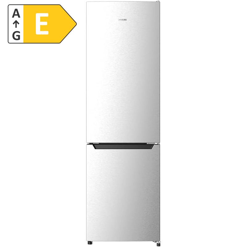 Frigorífico Combi 2 Puertas Bolero CoolMarket 250L Inox E Cecotec