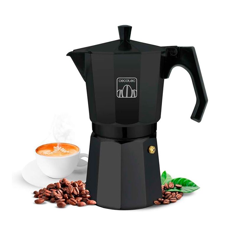 Cafetera Italiana MokClassic 600 Shiny Cecotec 6 Tazas