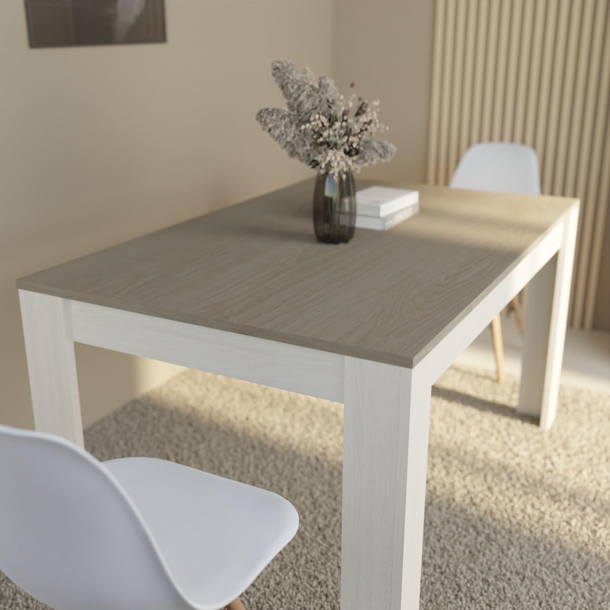 Mesa extensible 140-200CM Mod. Corfu ANDP-G - Imagen 5