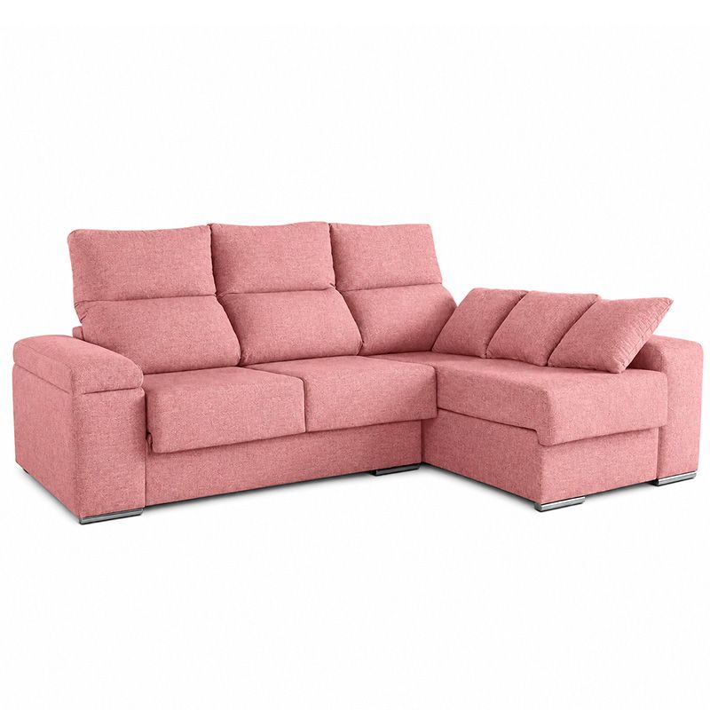 Chaiselongue 2 plazas Mod. Baeza Moret 14 rosa VF Der 235cm