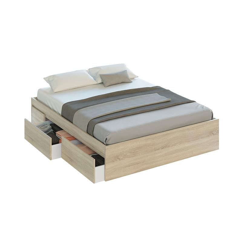 Cama con cajones