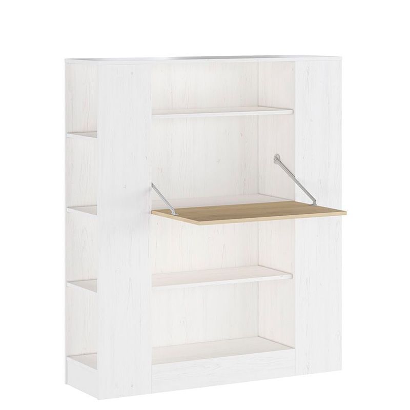 Estantería abatible y escritorio