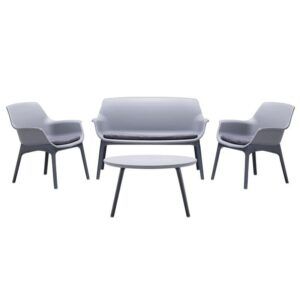 Set salón 1 sofá 2 sillas