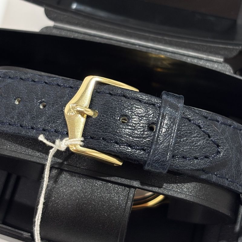 Reloj Kalter de Cuarzo con Esfera Mapa y Correa Azul Marino - Imagen 2