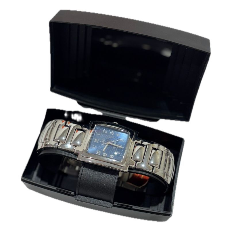 Reloj Kalter de Pulsera Acero Inoxidable Esfera Azul Hombre 317/04