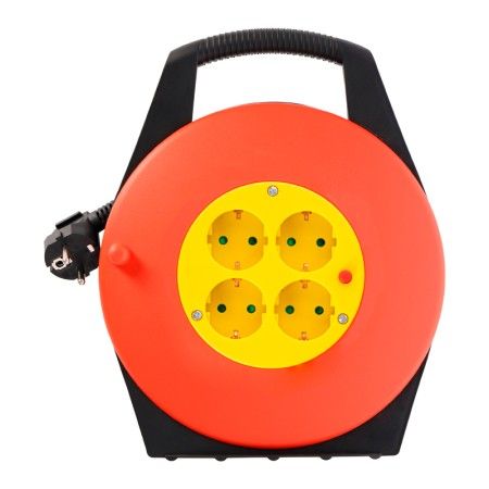 Enrollador de cable 10MTS 3X1.5mm VL1045