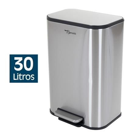 Papelera INOX de cocina 30LTS BT2850
