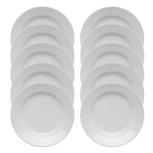 Juego de platos llanos