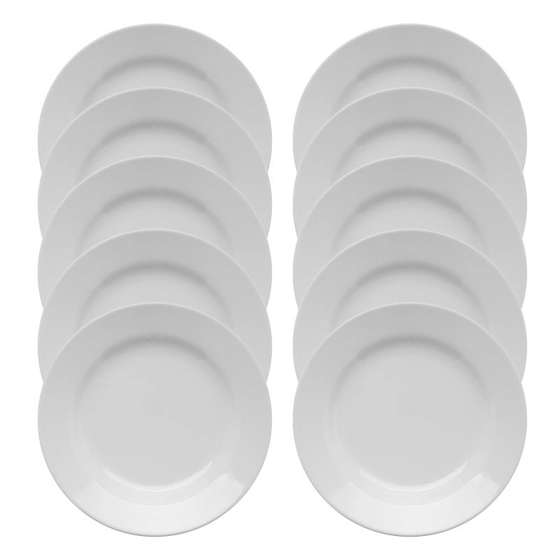 Juego de platos llanos