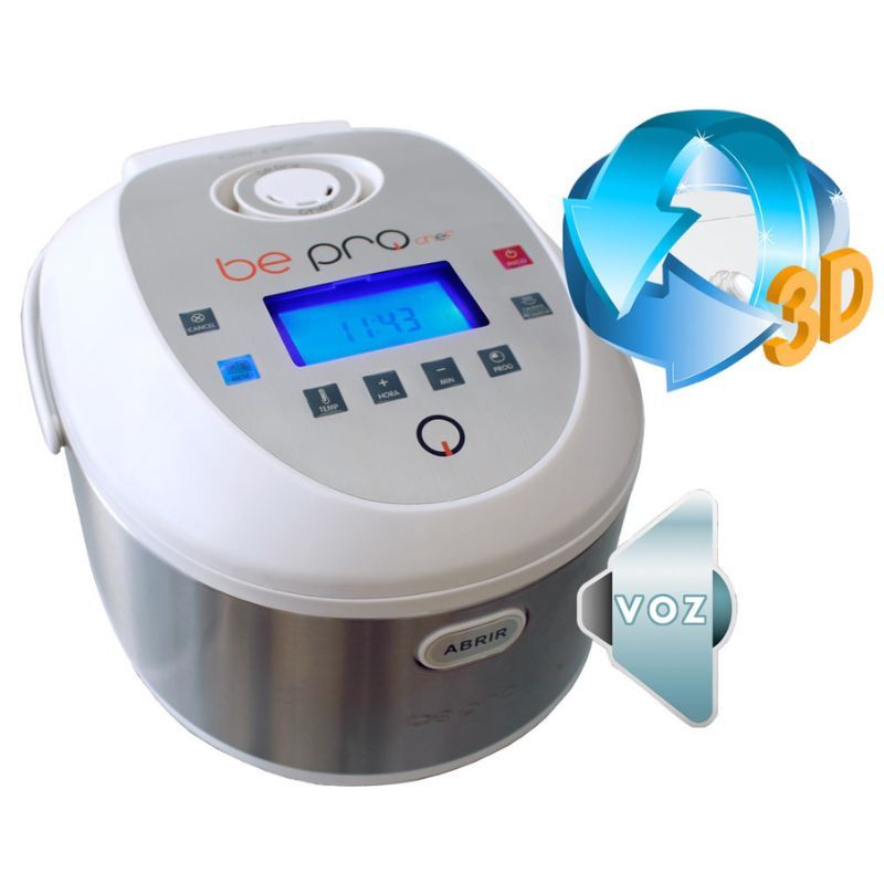Robot de Cocina programable Be Pro Chef Gourmet