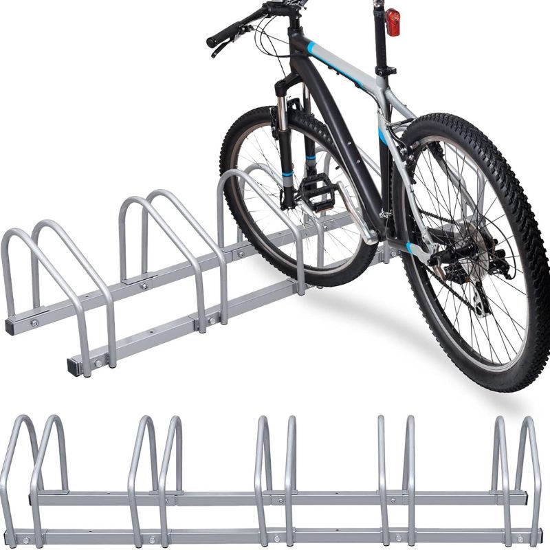 Soporte para bicicletas 5 unidades multiposición