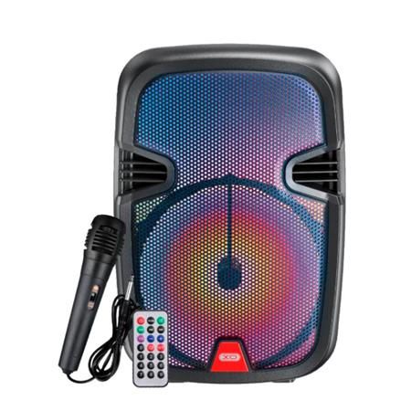 Altavoz Karaoke con RGB y micrófono 10W XOF51BK