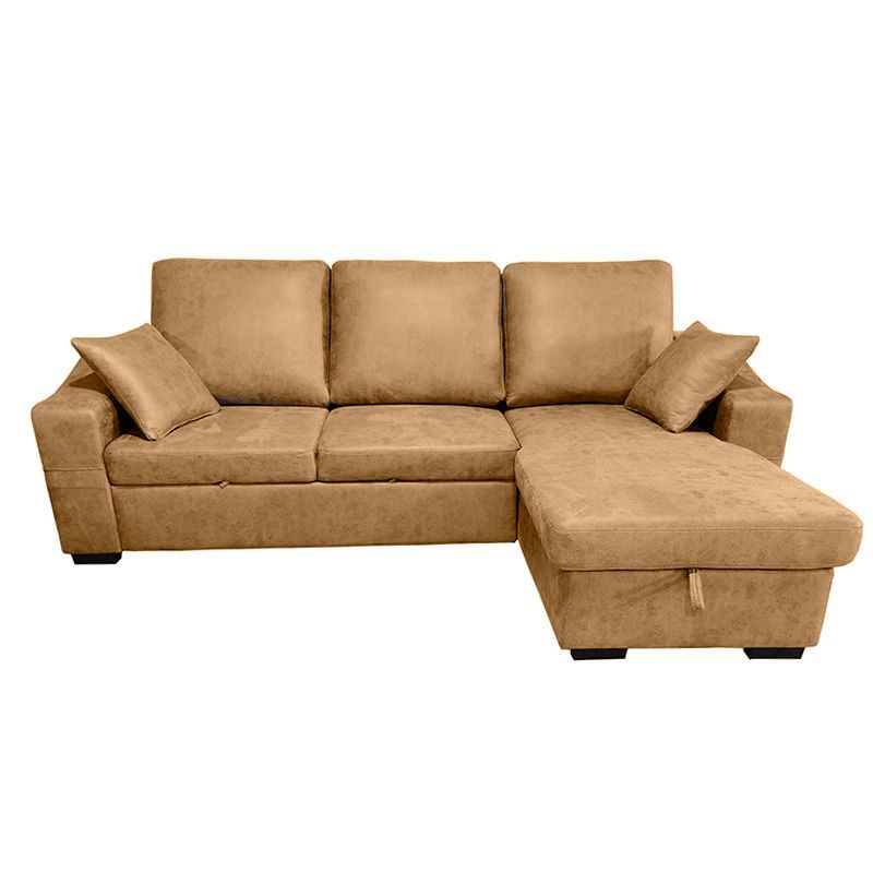 Chaiselongue cama c/ arcón Mod. Corea 248CM magnol piedra