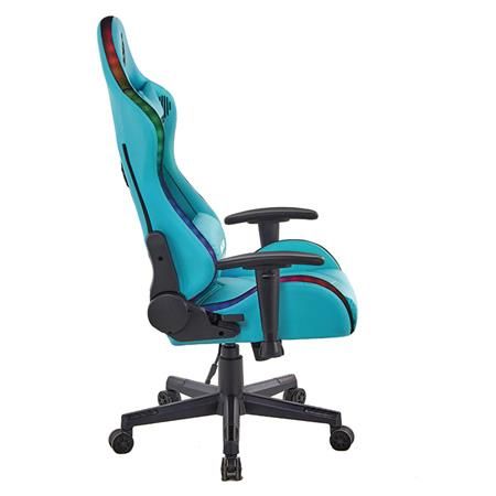 Silla gaming RGB Soldier turquesa VL1614 - Imagen 4