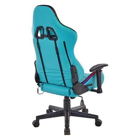 Silla gaming RGB Soldier turquesa VL1614 - Imagen 5