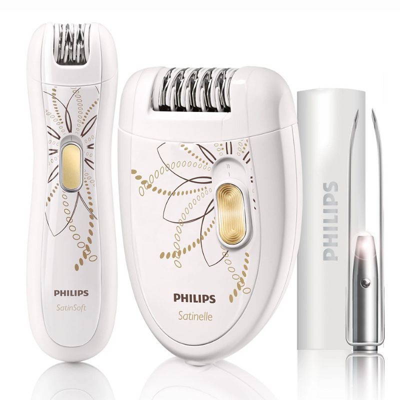 Pack Depiladora inalámbrica 3pzs Philips HP6540/00