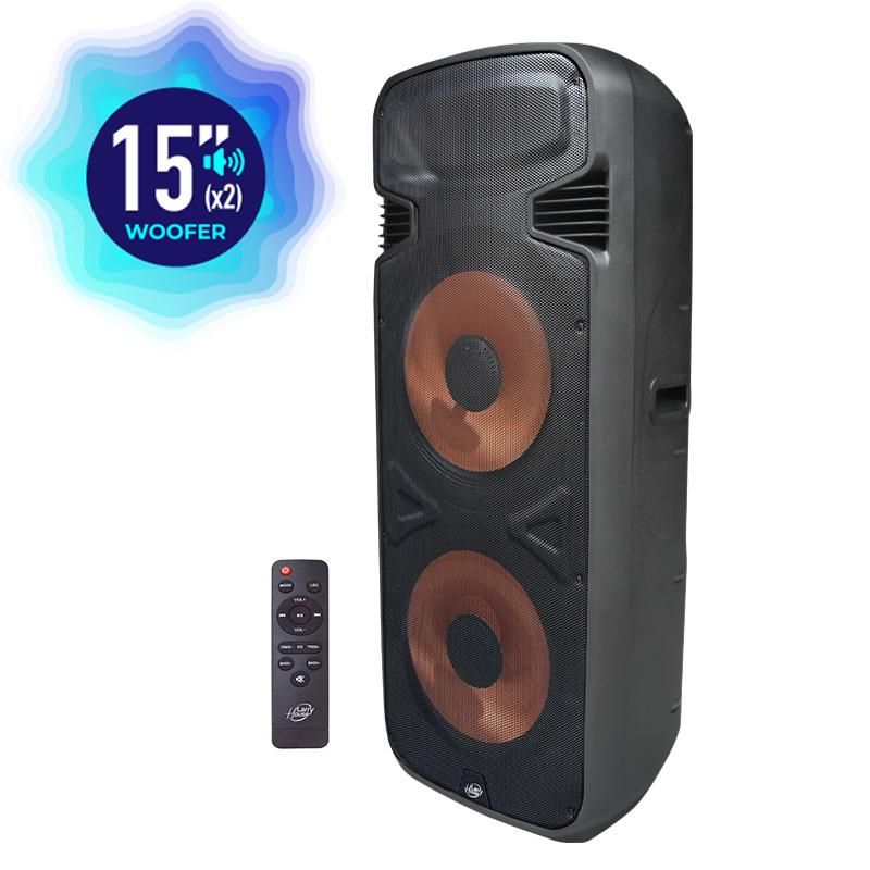 Altavoz Pro Autoamplificado 1800W LH2238 2x15"