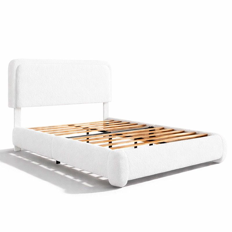 Cama 135x190 con cabecero Mod. 801 Full blanco