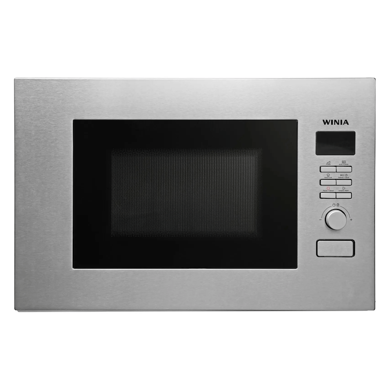 Microondas Integrable con Grill 20L 700W Inox Winia WKOBW20SEN
