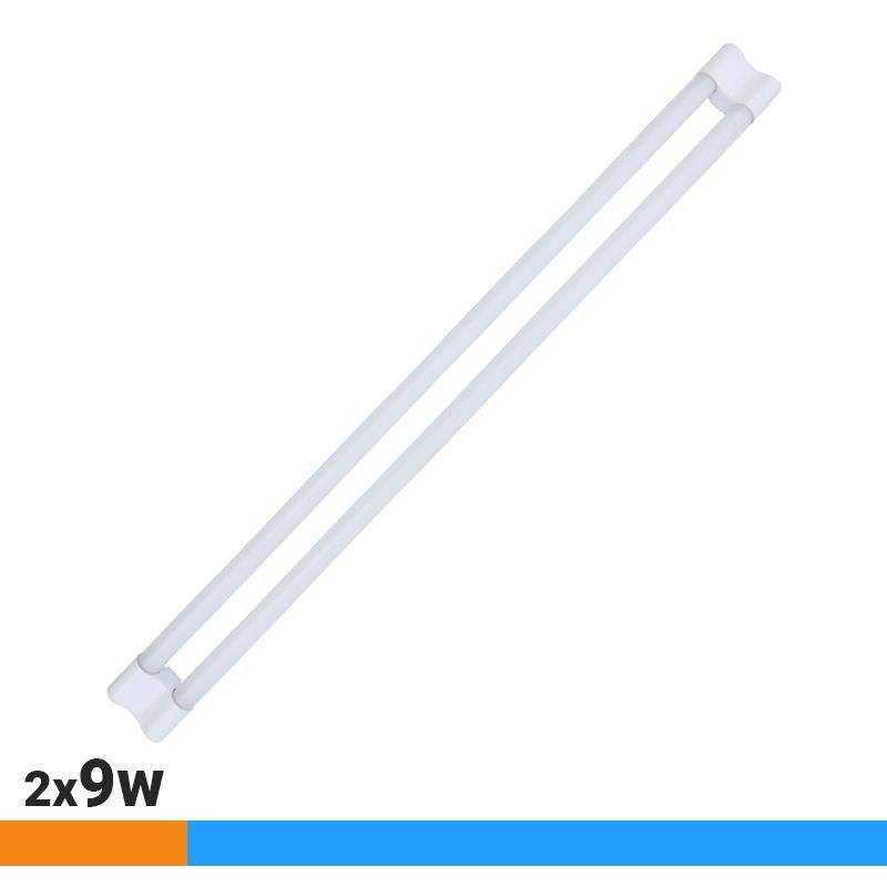 Regleta Led con tubo T8 Visto 2X9W AM130579