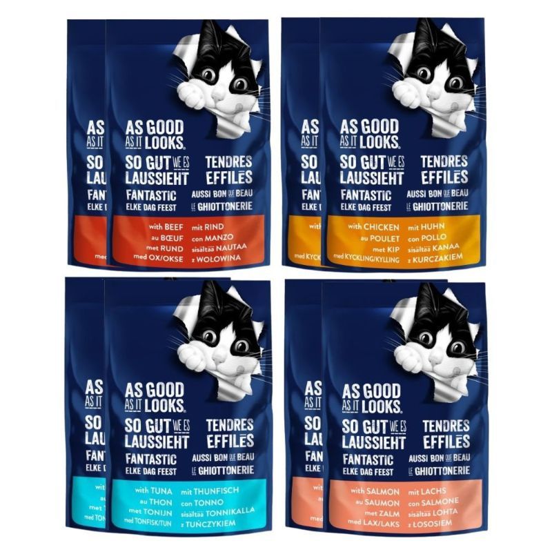 Comida para gatos húmeda en gelatina con Variedad de sabores Felix