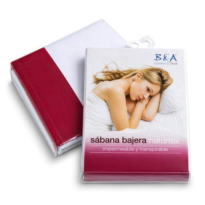 Sábana Bajera 90 NATURTEX Impermeable y Transpirable