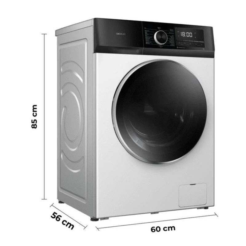 Lavadora Carga Frontal 9Kg Bolero DressCode 9500 Inverter Cecotec - Imagen 6