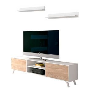 Mueble TV con estantes