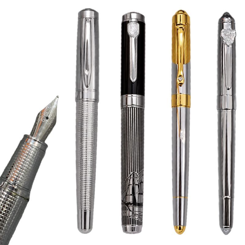 Plumas estilográficas de diseño Mod. Plata