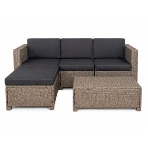 Chaiselongue reversible con mesa