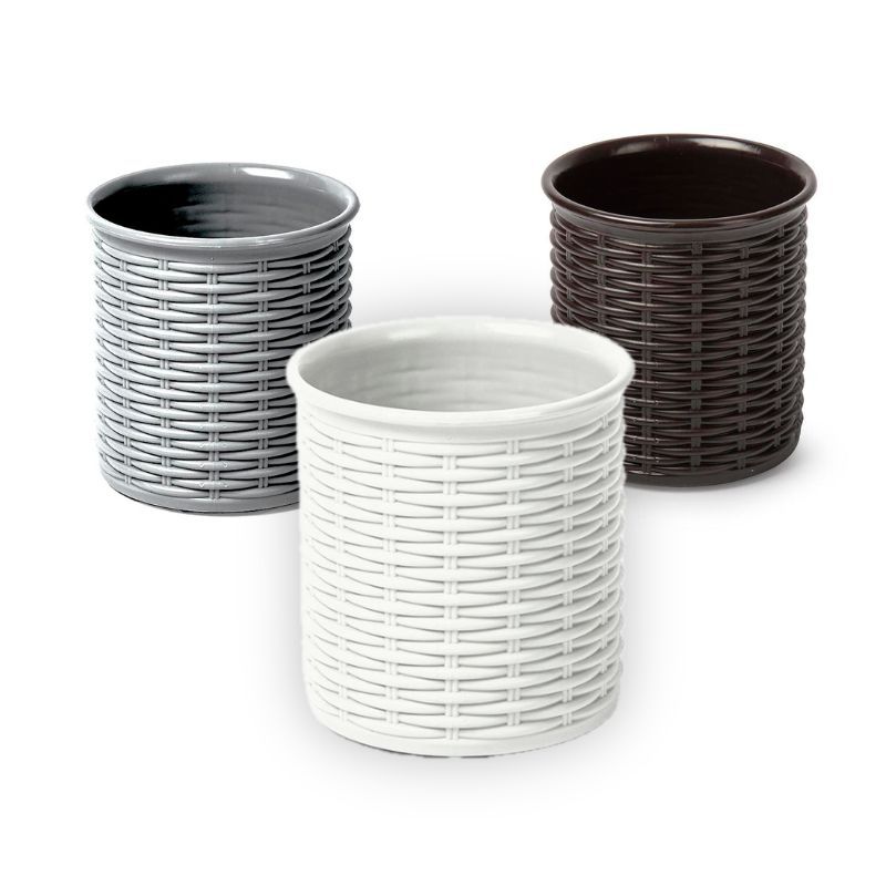 Cubilete efecto mimbre Modelo Rattan