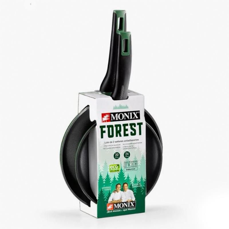 Juego de sartenes 20-24 CM Forest Monix